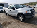 2005 Ford F150  Silver vin: 1FTRF12225NB38644