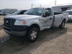 2005 Ford F150  Silver vin: 1FTRF12225NB38644