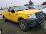 2005 Ford F150  Yellow vin: 1FTRF12235KF15709