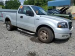 2005 Ford F150  Silver vin: 1FTRF12245KE43967