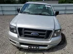 2005 Ford F150  Silver vin: 1FTRF12245KE43967