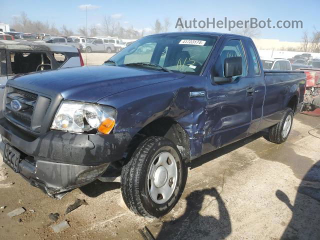 2005 Ford F150  Blue vin: 1FTRF12245NB99526