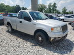 2005 Ford F150  Silver vin: 1FTRF12285KE77264