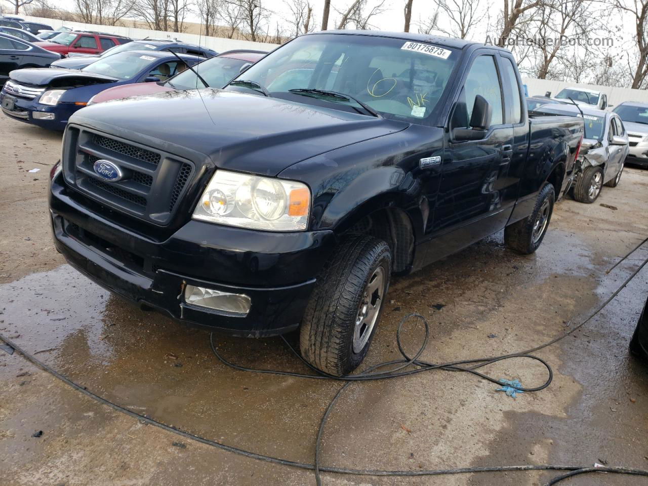 2005 Ford F150  Black vin: 1FTRF12285KF11350