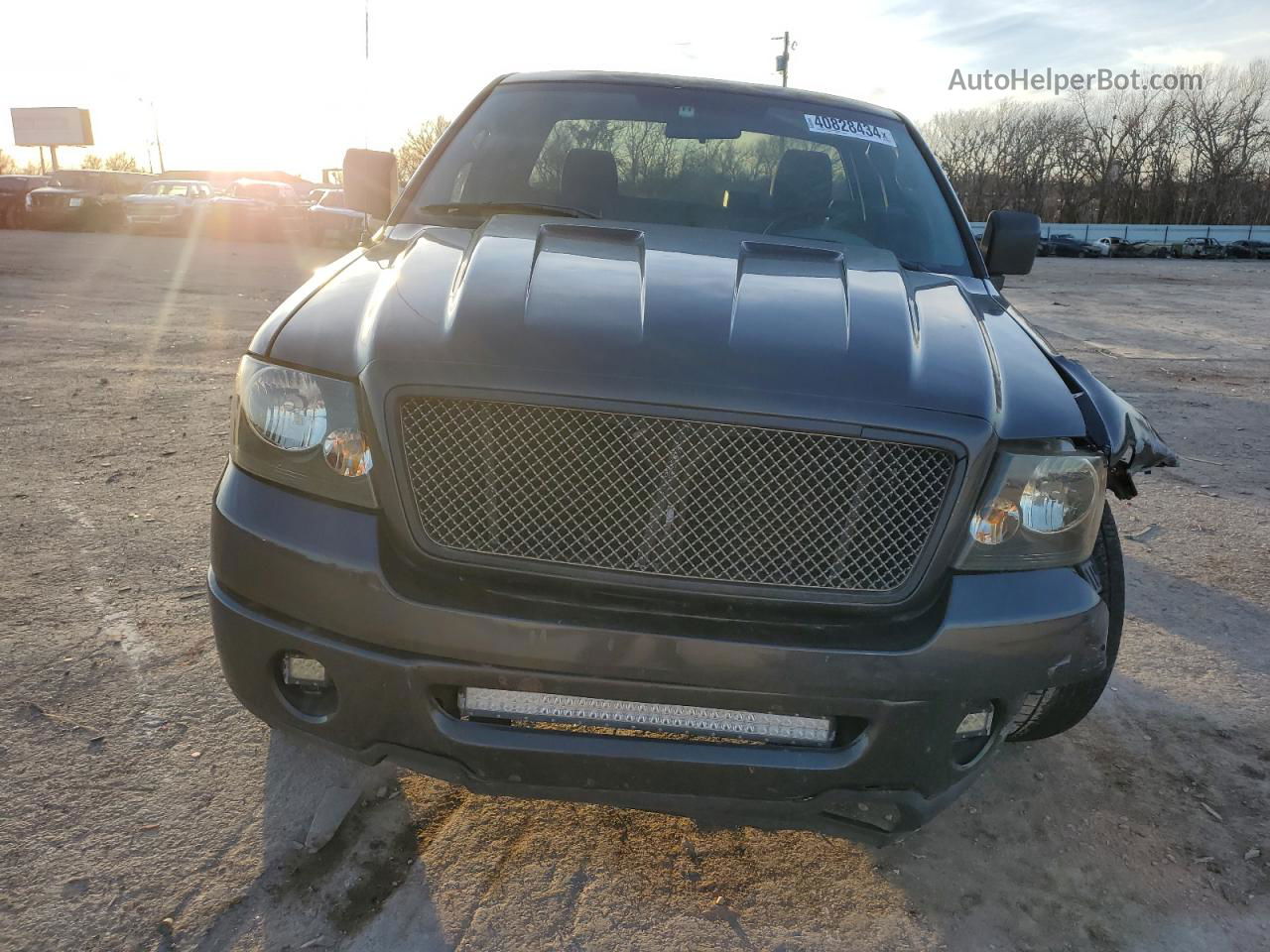 2005 Ford F150  Gray vin: 1FTRF12295KE19535