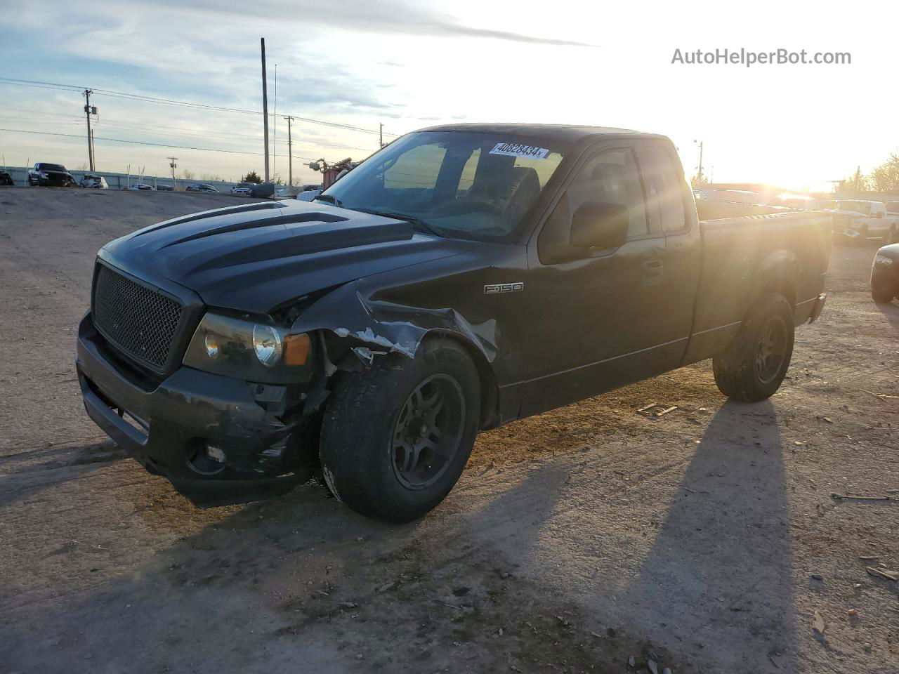 2005 Ford F150  Серый vin: 1FTRF12295KE19535