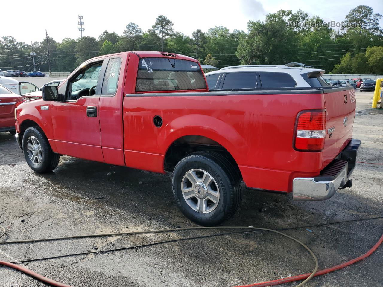 2005 Ford F150  Red vin: 1FTRF12W05KC65414