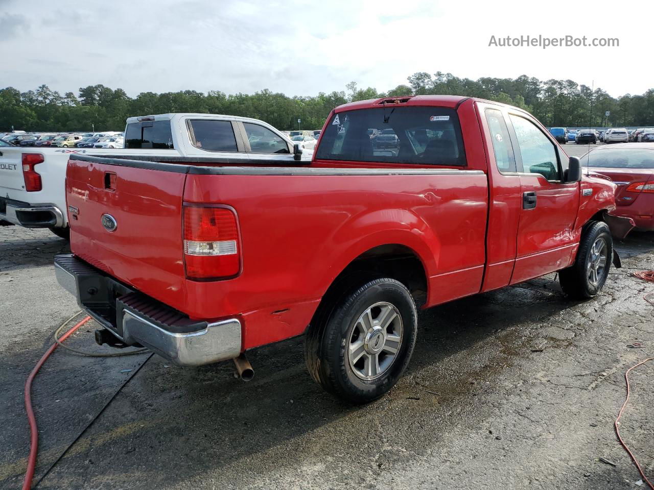 2005 Ford F150  Red vin: 1FTRF12W05KC65414