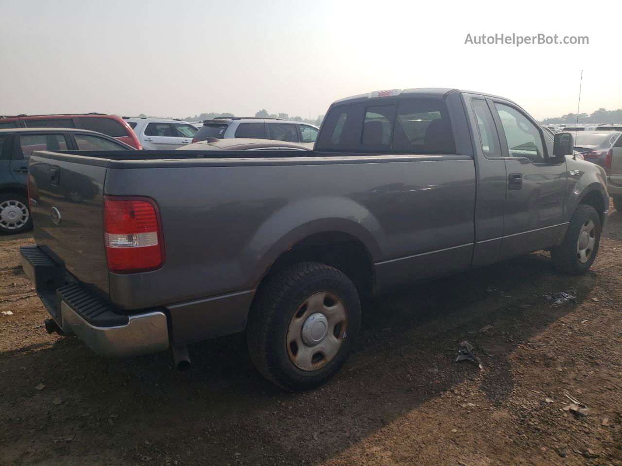 2005 Ford F150  Серый vin: 1FTRF12W05NA13418