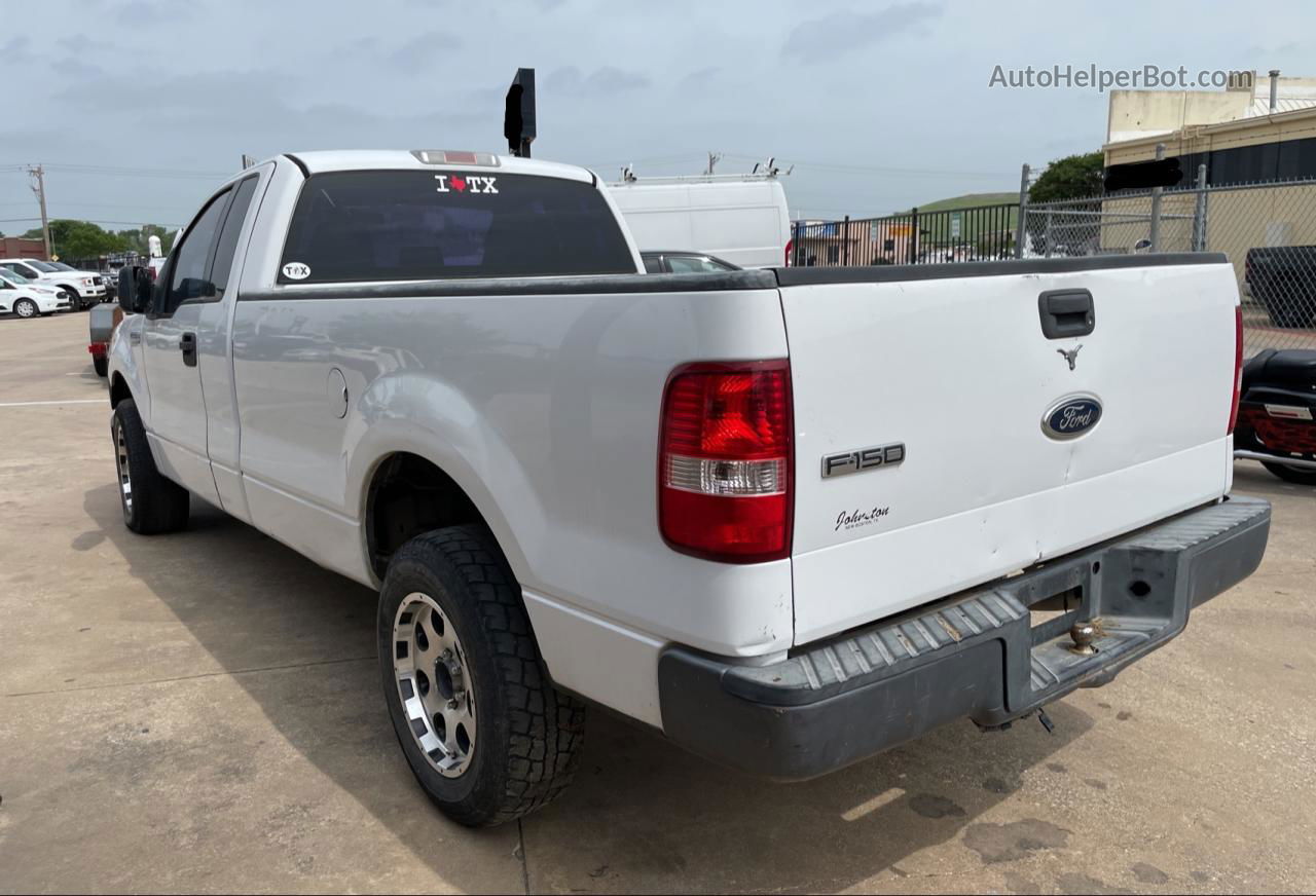 2005 Ford F150  White vin: 1FTRF12W25NA44136