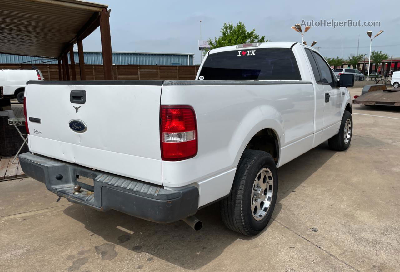 2005 Ford F150  White vin: 1FTRF12W25NA44136