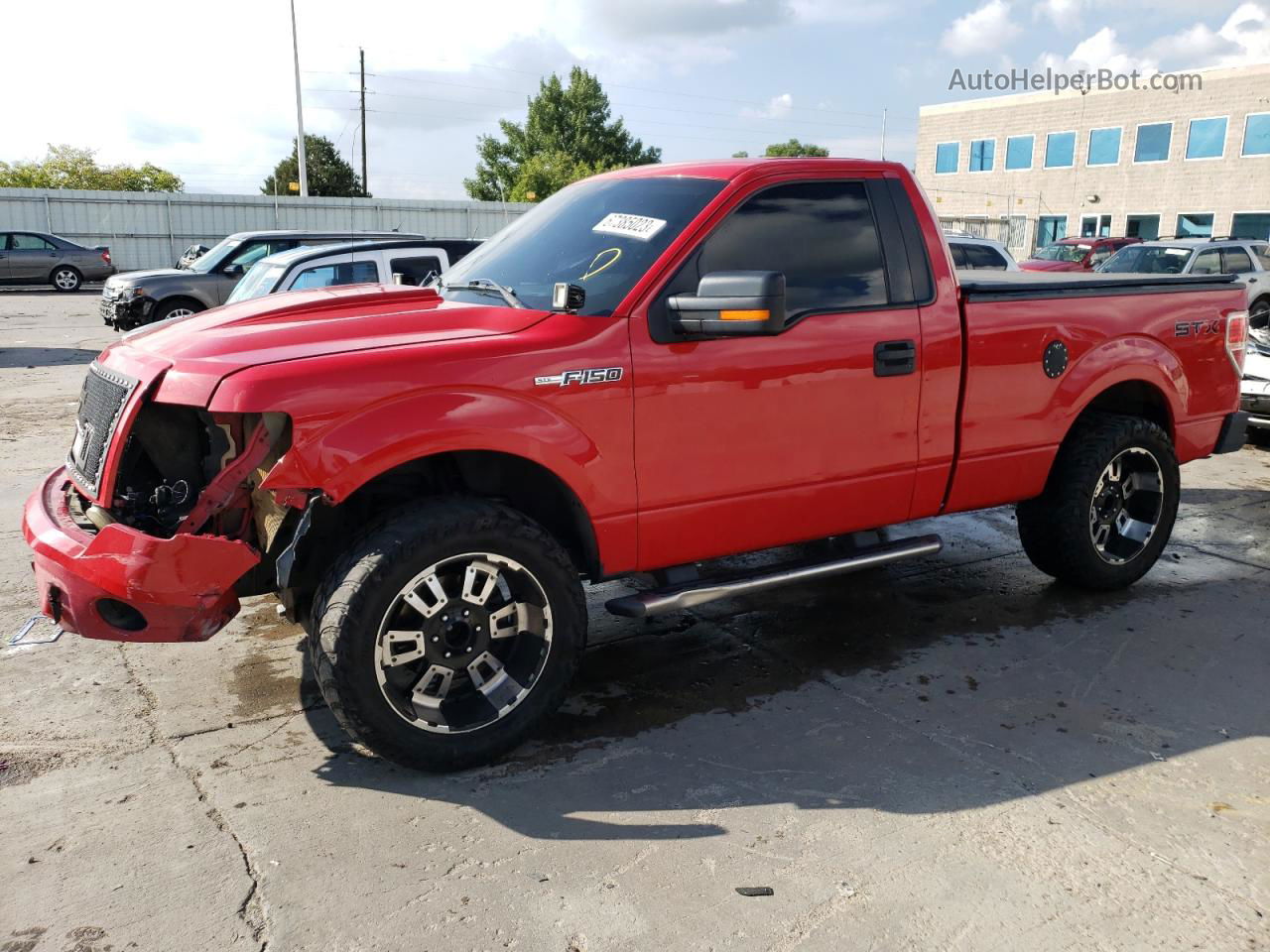 2009 Ford F150  Red vin: 1FTRF12W29KA68993