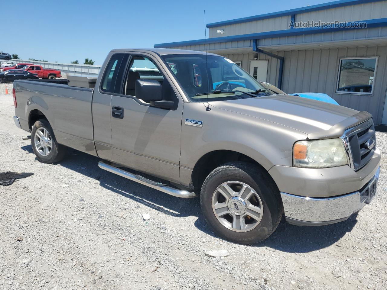 2004 Ford F150  Beige vin: 1FTRF12W34NA53152