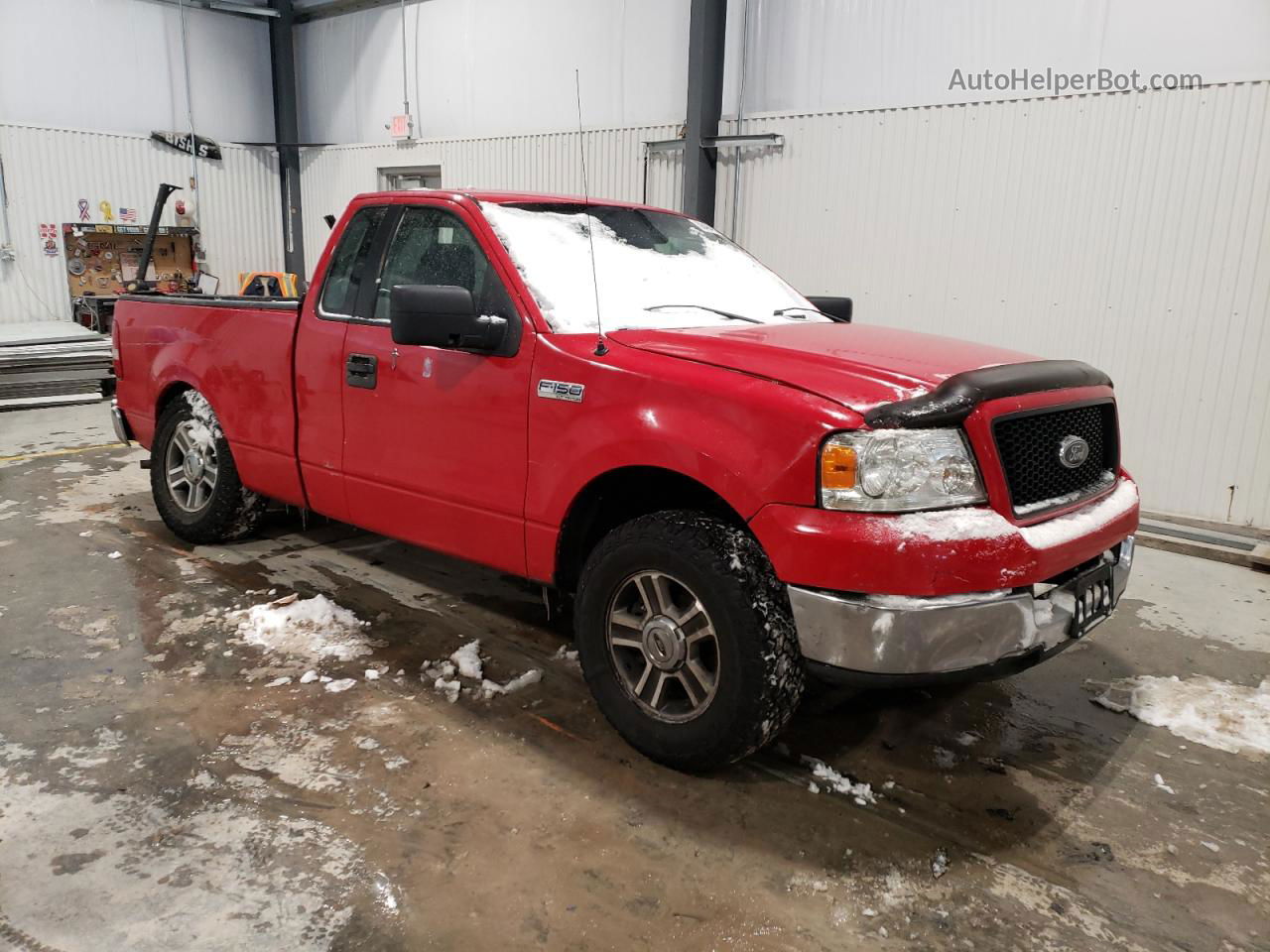 2005 Ford F150  Red vin: 1FTRF12W35KC57579