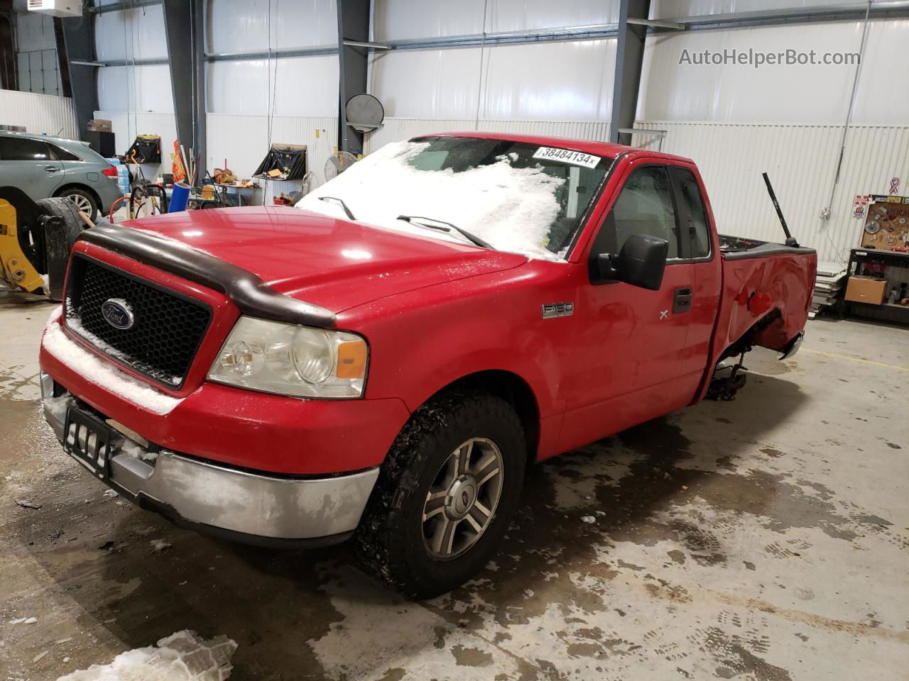 2005 Ford F150  Red vin: 1FTRF12W35KC57579