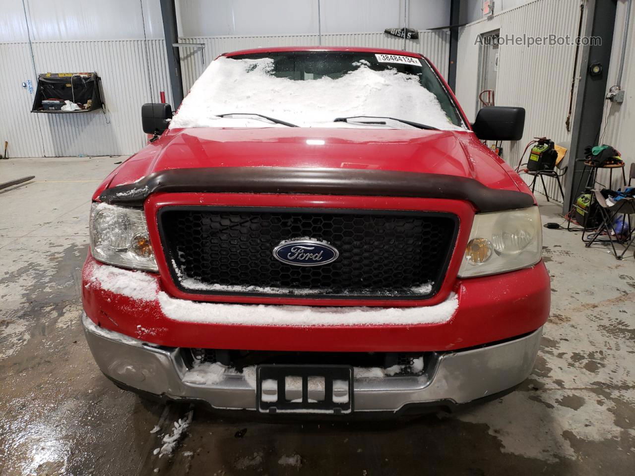 2005 Ford F150  Red vin: 1FTRF12W35KC57579