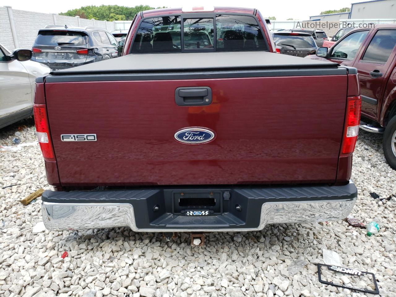 2004 Ford F150  Red vin: 1FTRF12W44NA60272