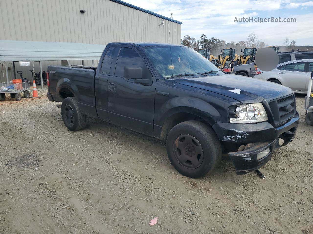 2005 Ford F150  Black vin: 1FTRF12W45NB89453