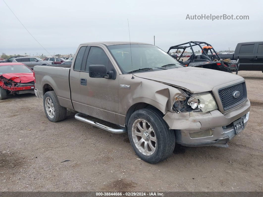 2004 Ford F-150 Stx/xl/xlt Brown vin: 1FTRF12W54NB35903