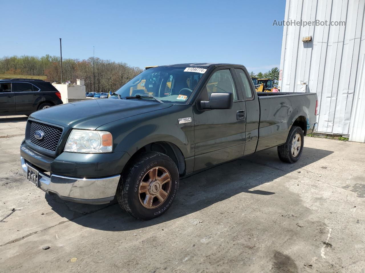 2004 Ford F150  Green vin: 1FTRF12W64NA64274