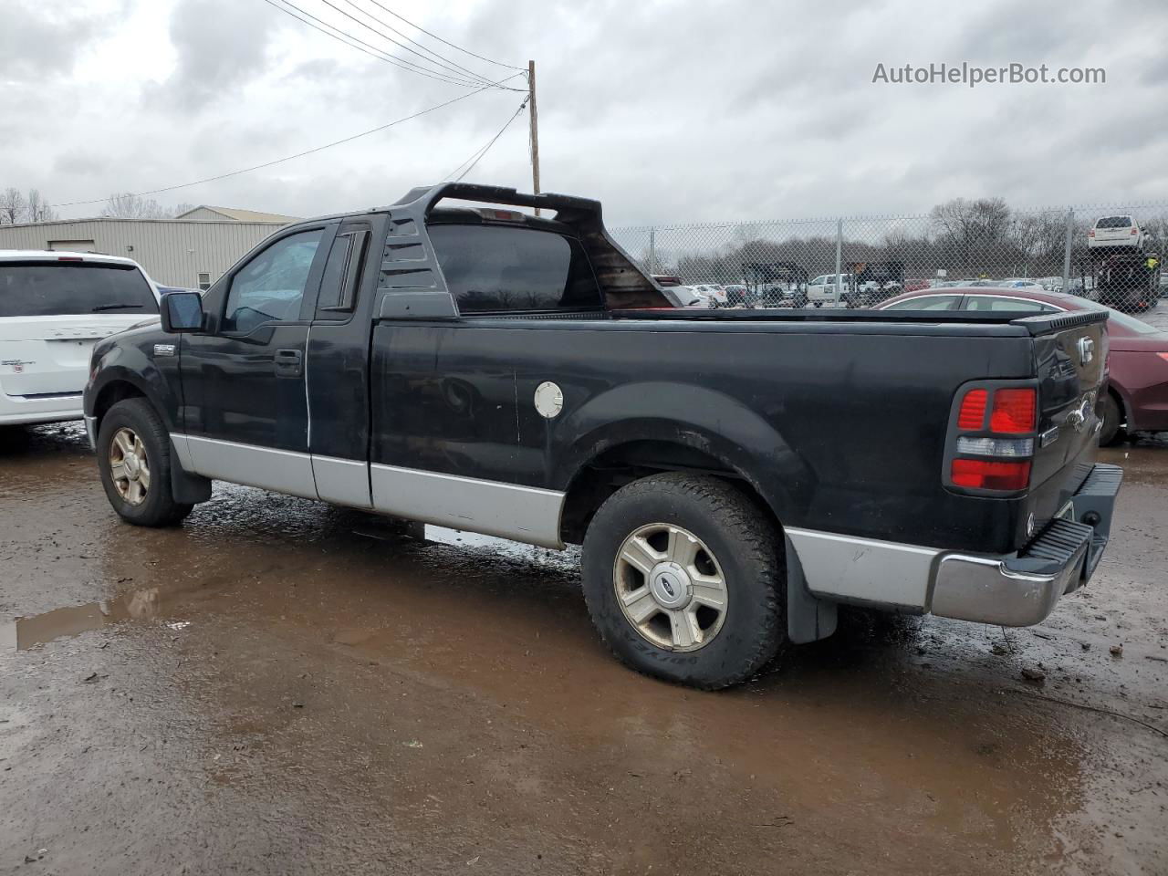 2004 Ford F150  Черный vin: 1FTRF12W64NA76991