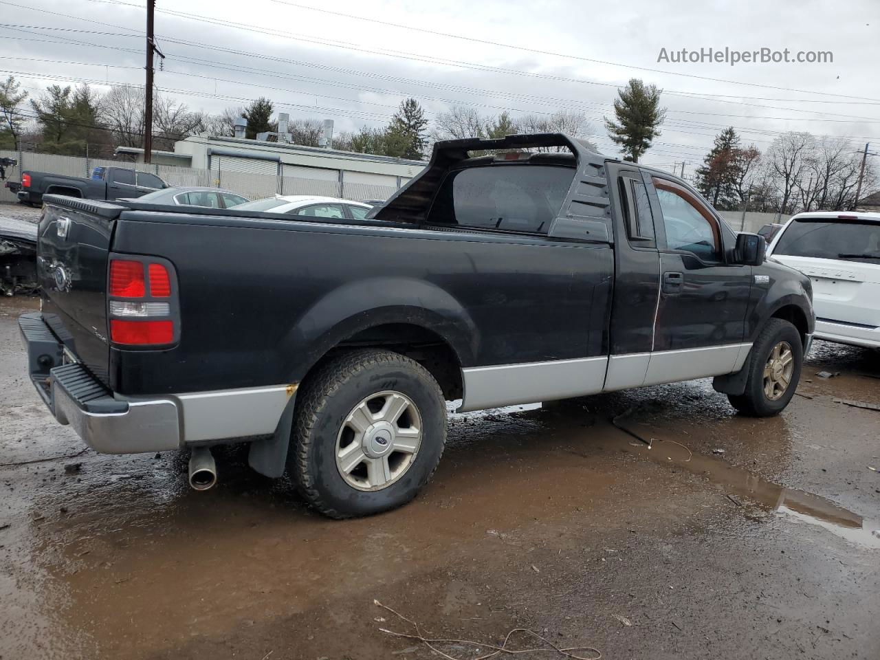 2004 Ford F150  Черный vin: 1FTRF12W64NA76991