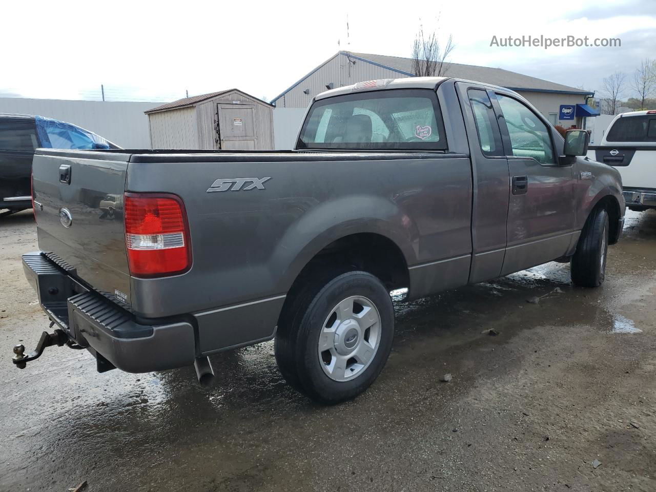 2004 Ford F150  Gray vin: 1FTRF12W64NC65477