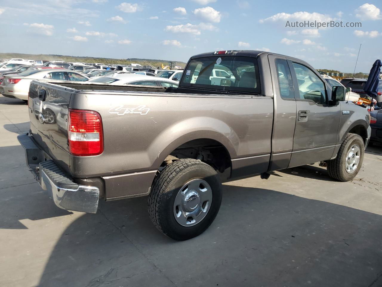 2005 Ford F150  Серый vin: 1FTRF14W25KB88820