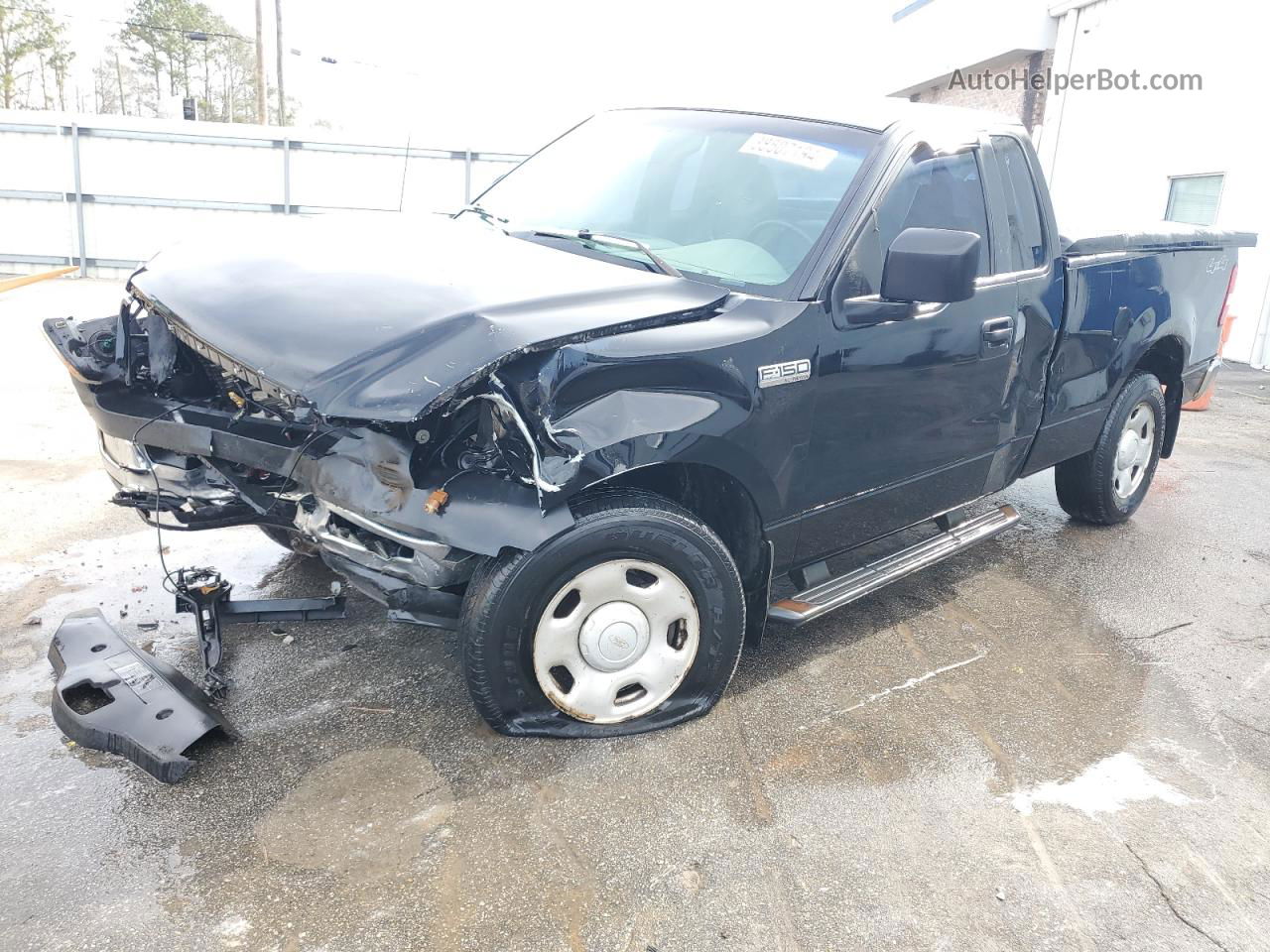 2005 Ford F150  Черный vin: 1FTRF14W25NA65338