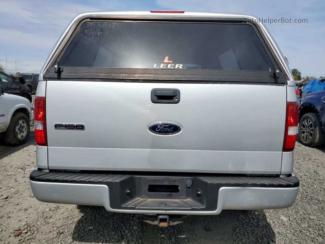 2005 Ford F150  Silver vin: 1FTRF14W35NB13767