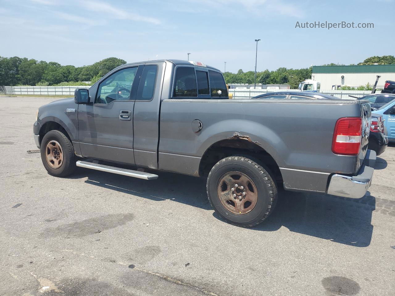 2004 Ford F150  Gray vin: 1FTRF14W74NB40971