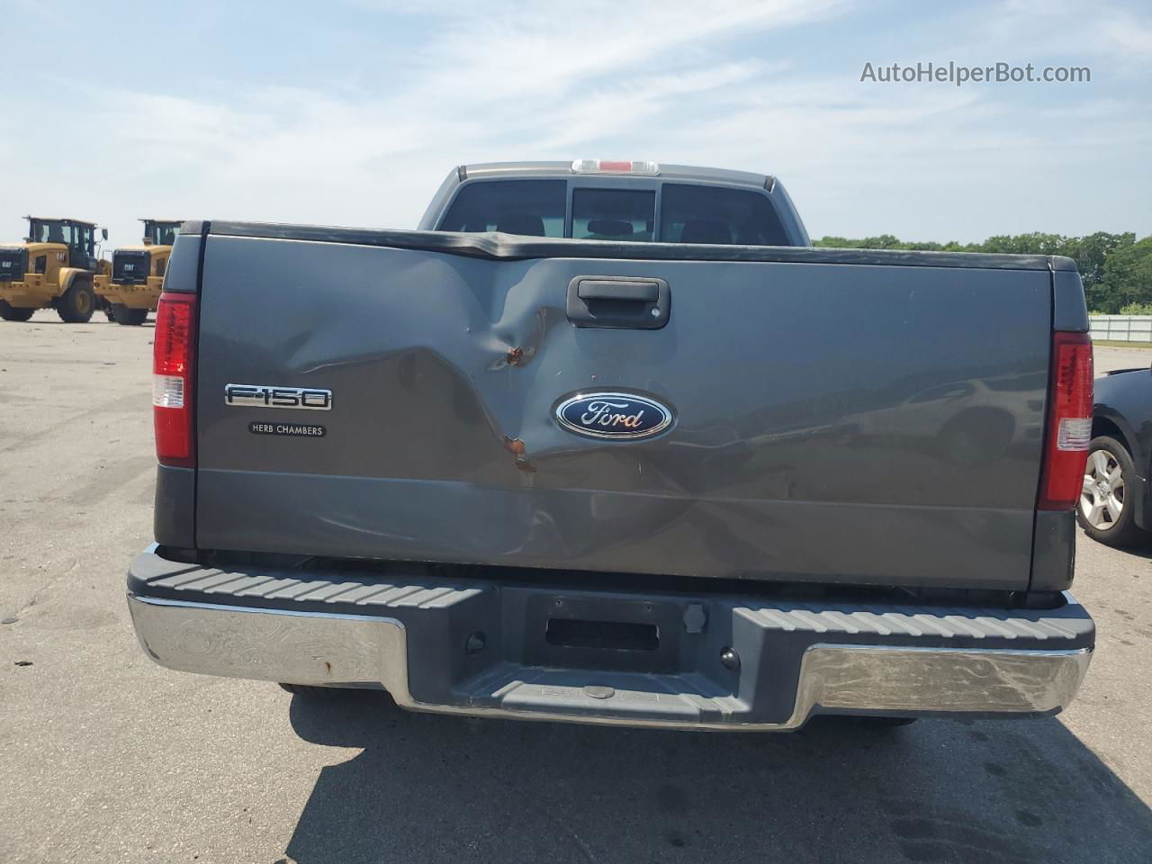 2004 Ford F150  Gray vin: 1FTRF14W74NB40971