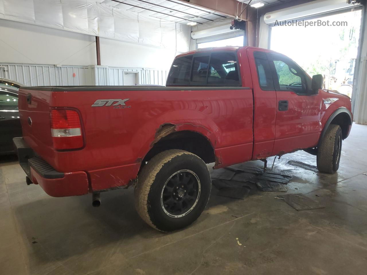 2004 Ford F150  Красный vin: 1FTRF14W84NB73476