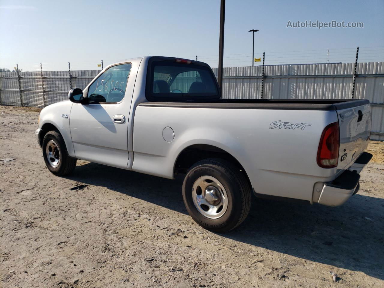 2003 Ford F150  Silver vin: 1FTRF17203NA27306