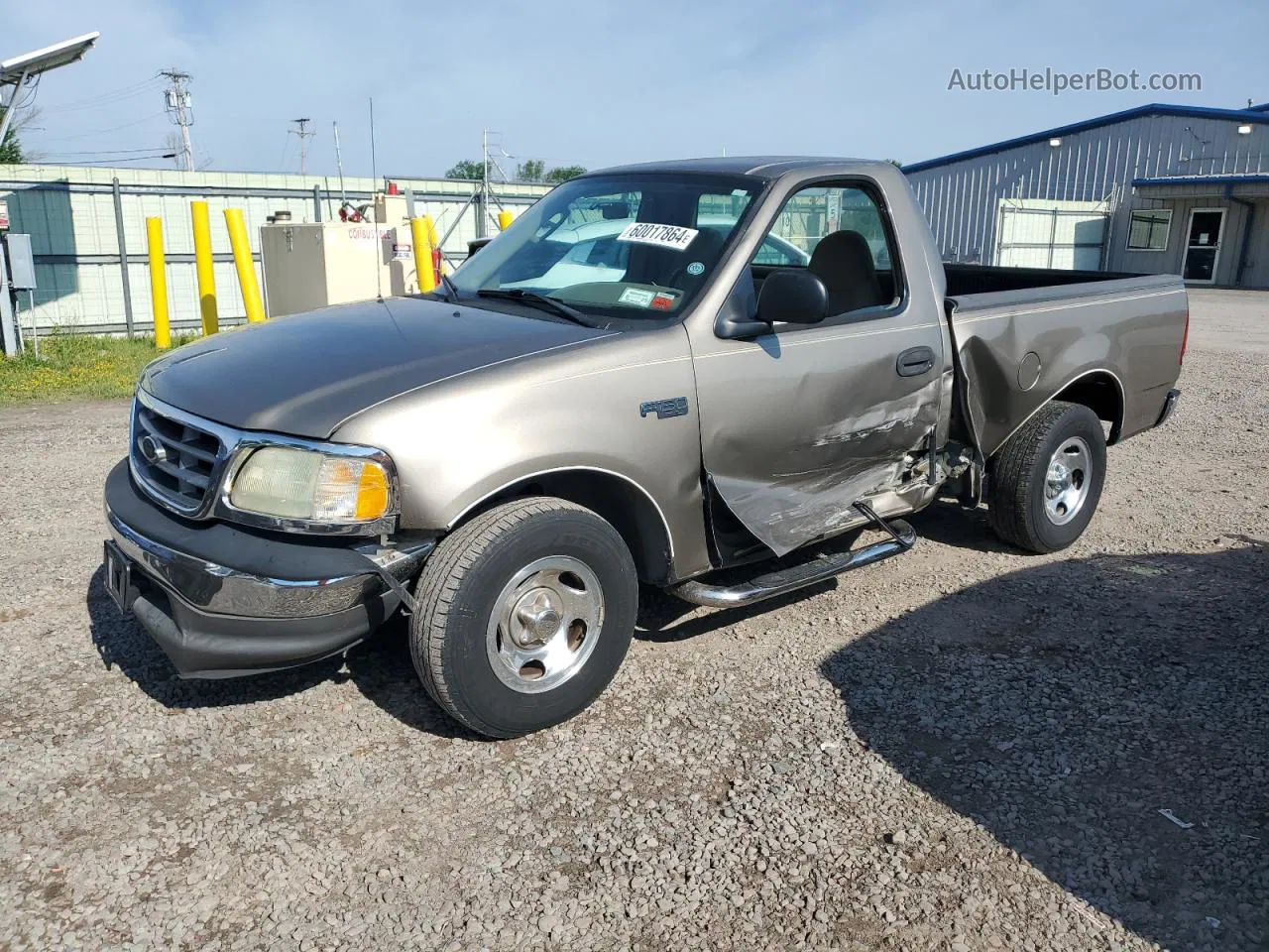 2003 Ford F150  Желто-коричневый vin: 1FTRF17213NA75400