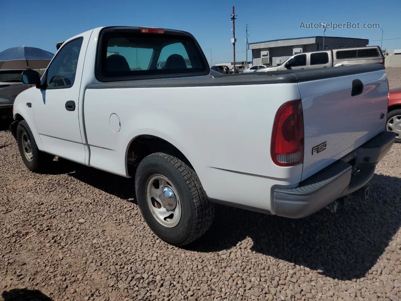 2003 Ford F150  White vin: 1FTRF17213NB25969