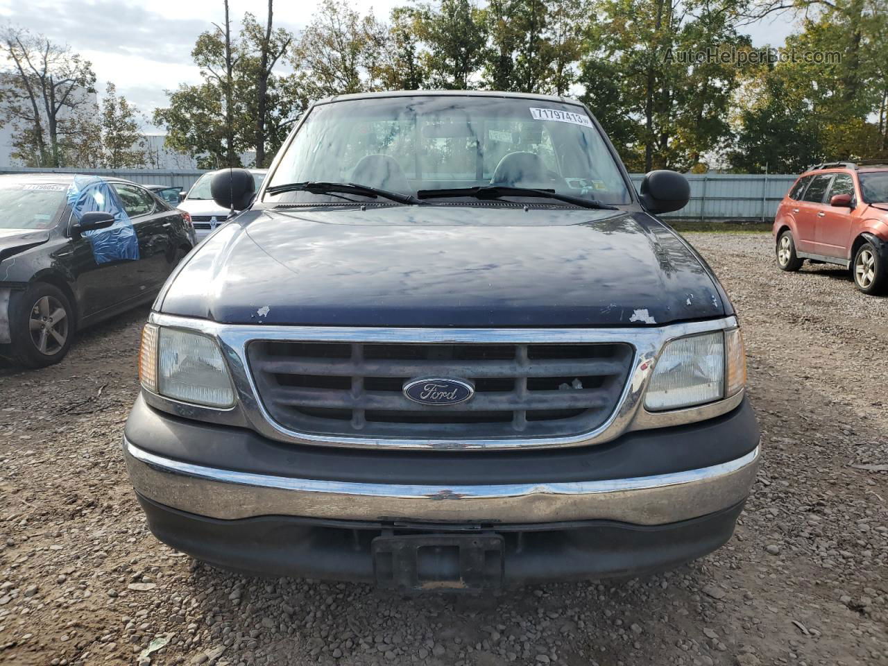 2003 Ford F150  Blue vin: 1FTRF17213NB86108