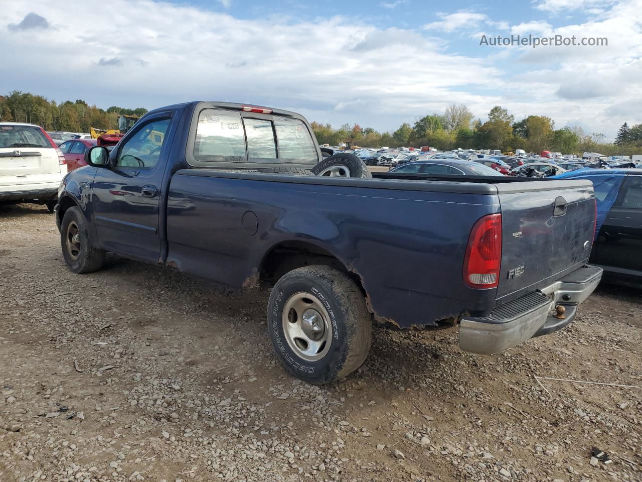 2003 Ford F150  Blue vin: 1FTRF17213NB86108