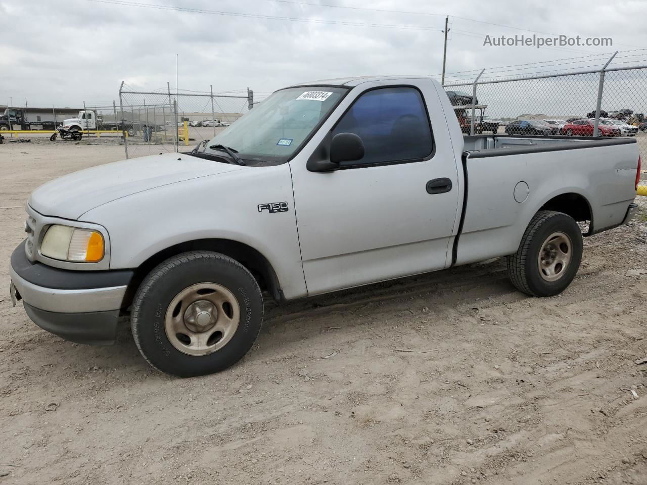 2003 Ford F150  Silver vin: 1FTRF17223NA45354