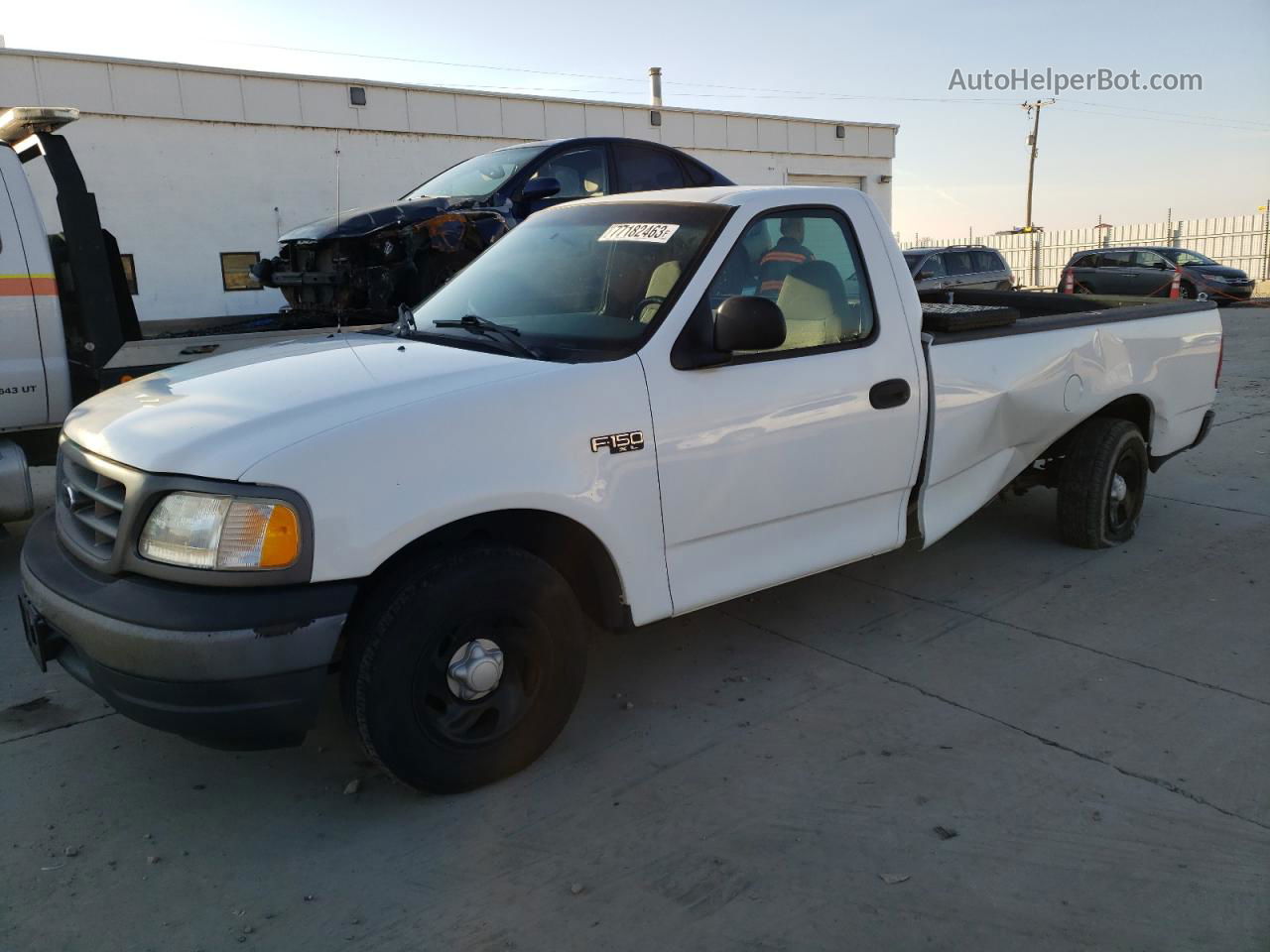 2003 Ford F150  White vin: 1FTRF17233NA50241