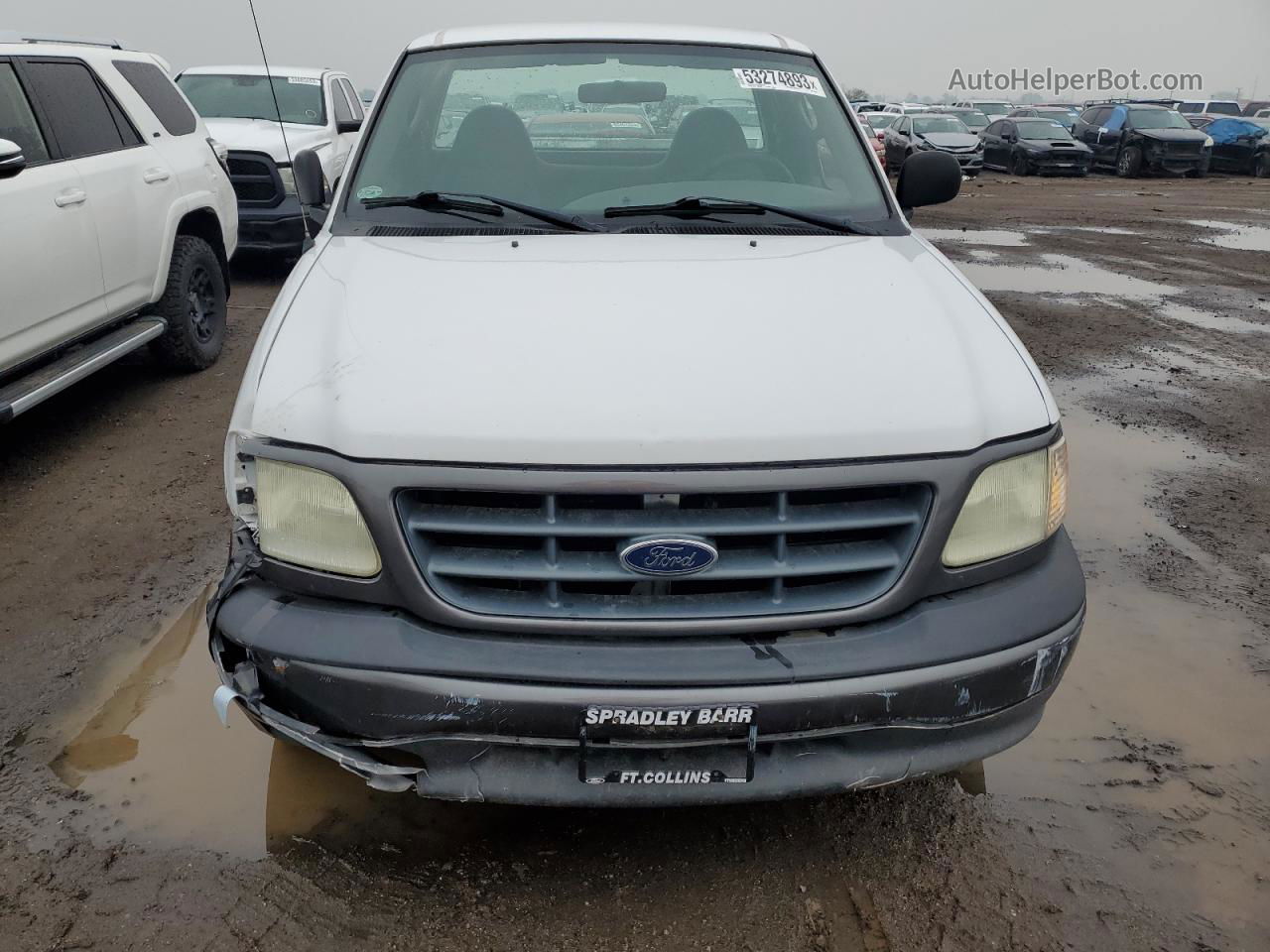 2003 Ford F150  White vin: 1FTRF17283NA12679