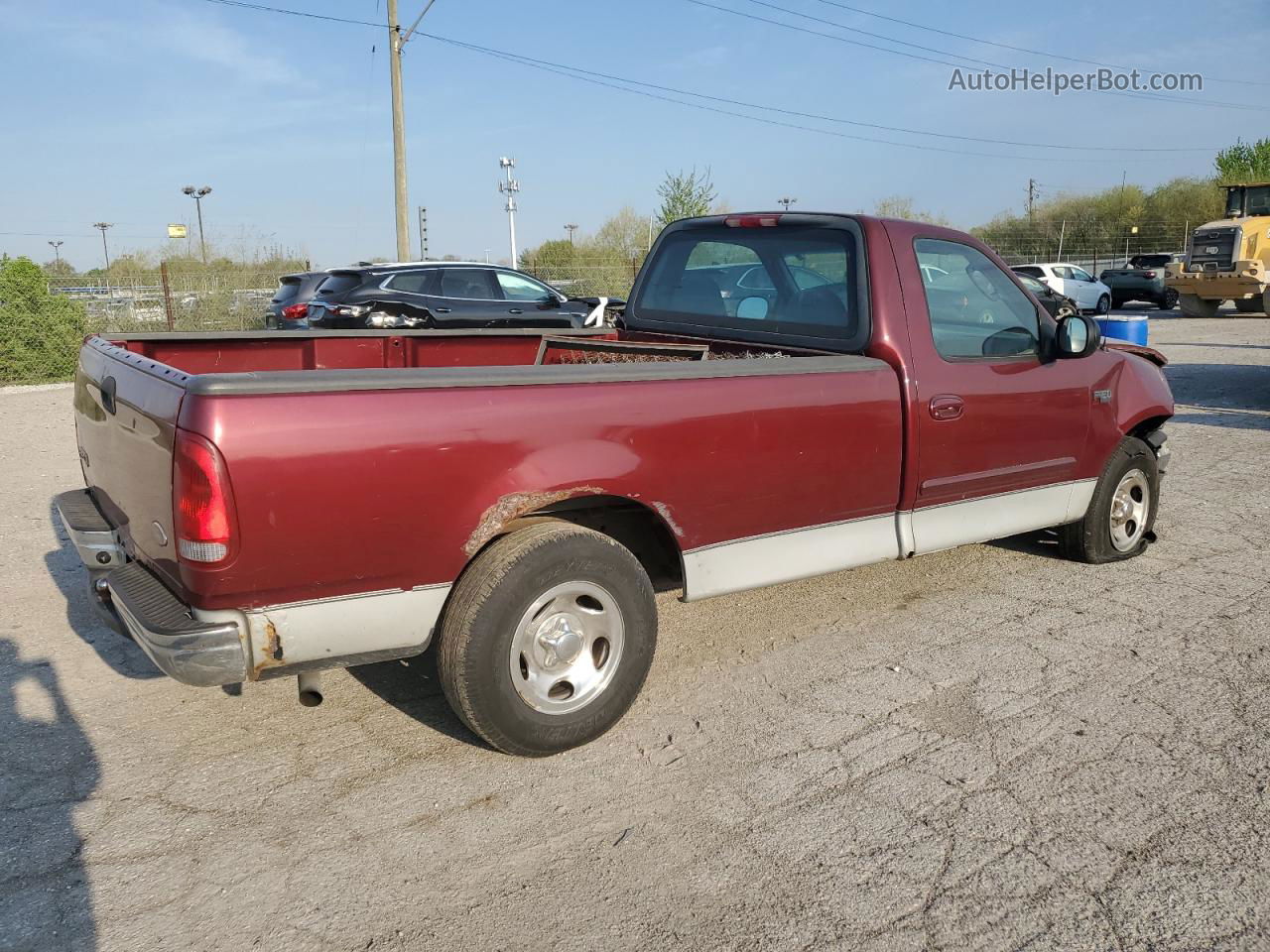 2003 Ford F150  Maroon vin: 1FTRF172X3NA54965