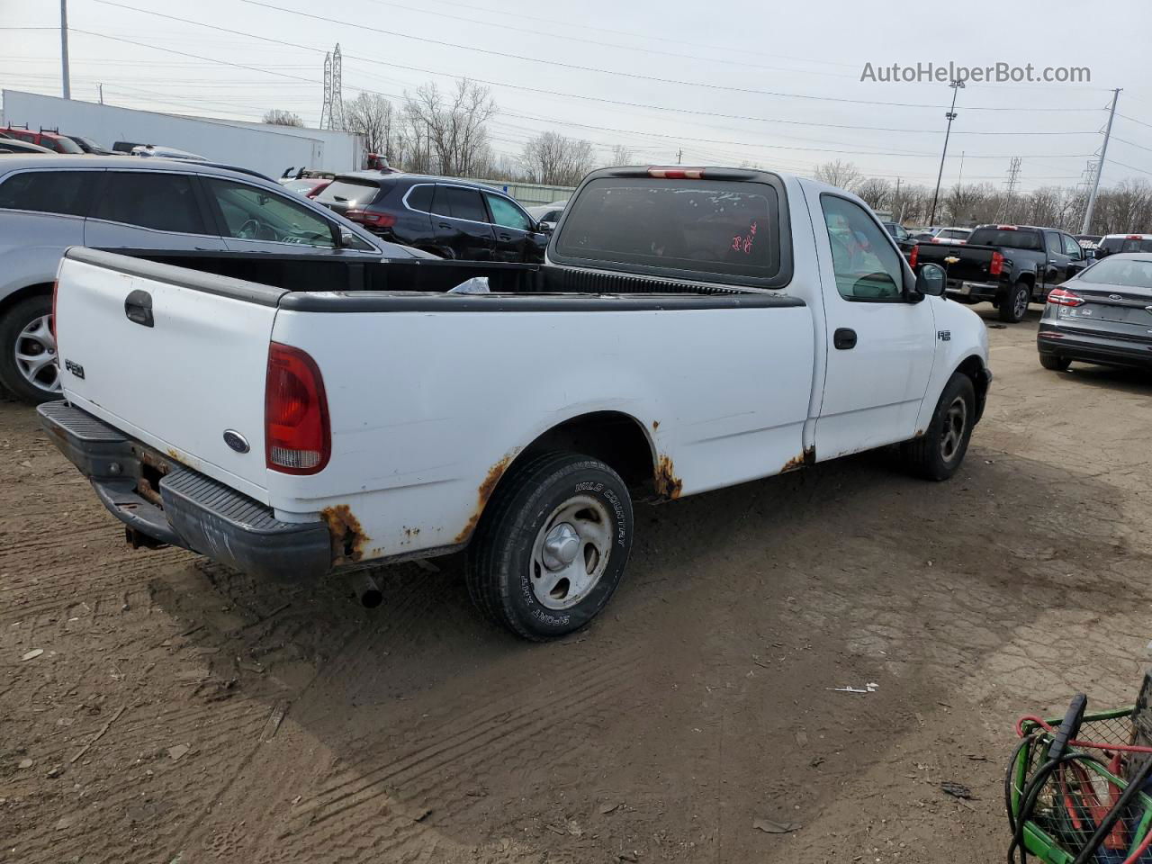 2003 Ford F150  Белый vin: 1FTRF172X3NB54919