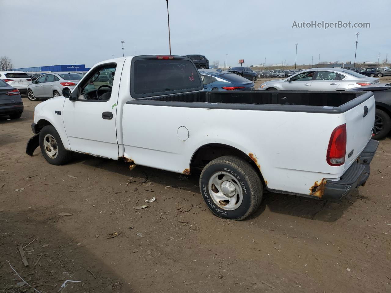 2003 Ford F150  Белый vin: 1FTRF172X3NB54919