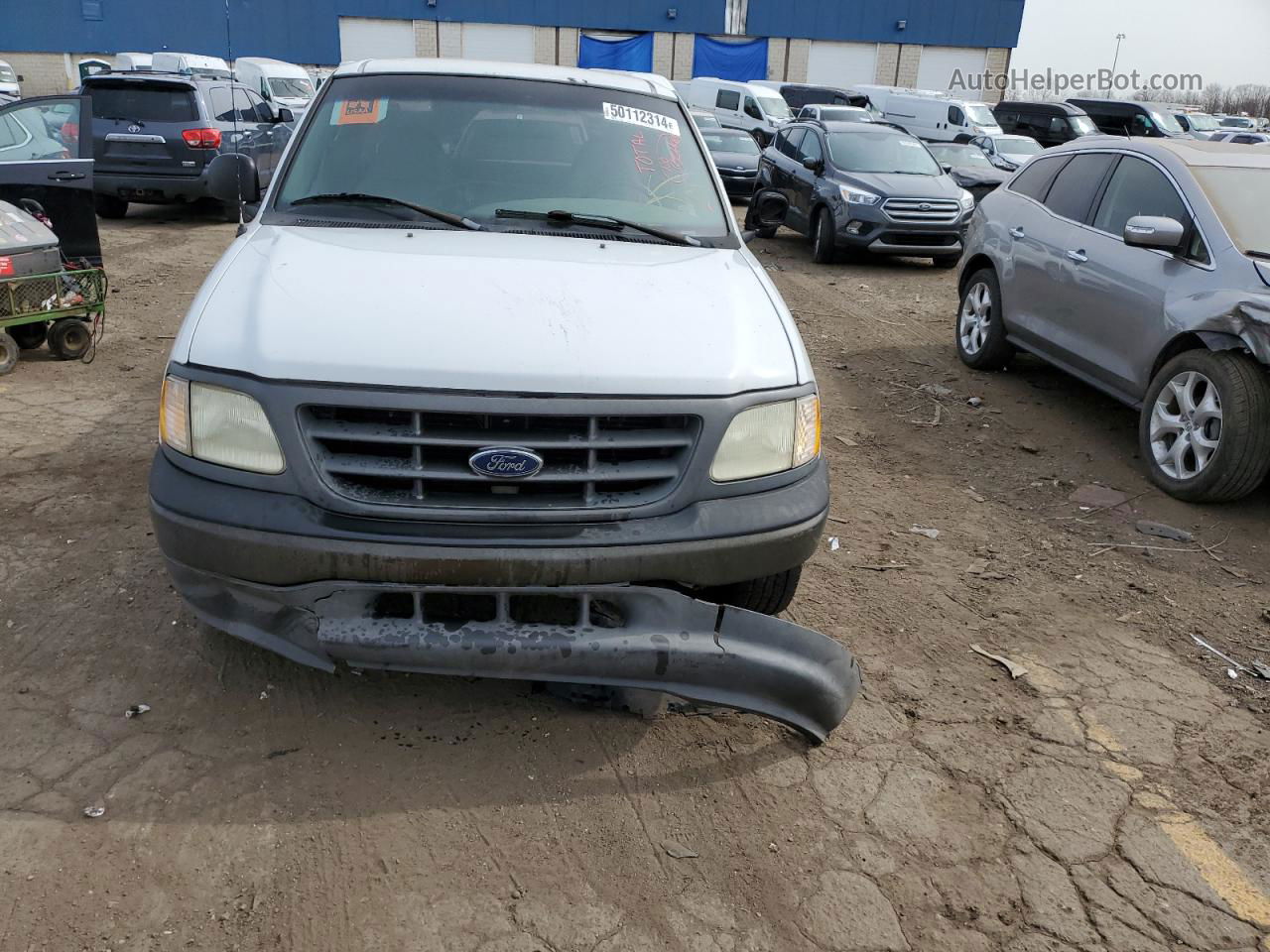 2003 Ford F150  Белый vin: 1FTRF172X3NB54919