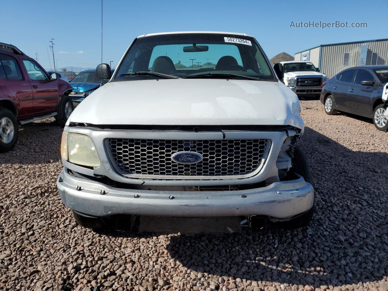 2003 Ford F150  White vin: 1FTRF17W23NB10965