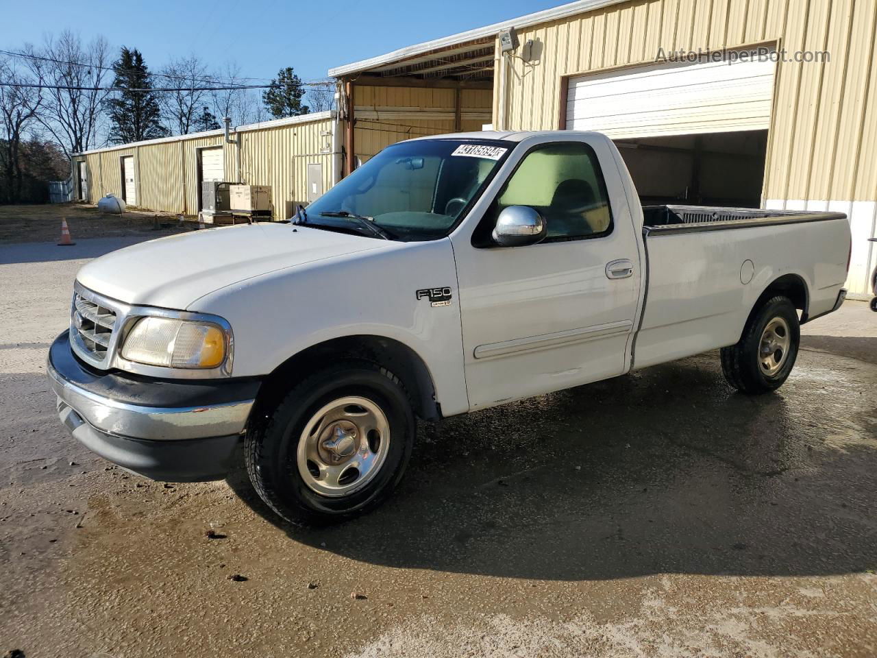 2001 Ford F150 White vin: 1FTRF17W61NA45423