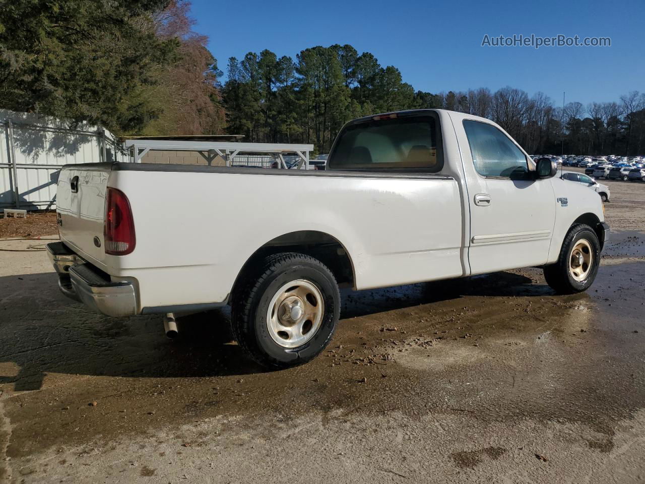 2001 Ford F150 White vin: 1FTRF17W61NA45423