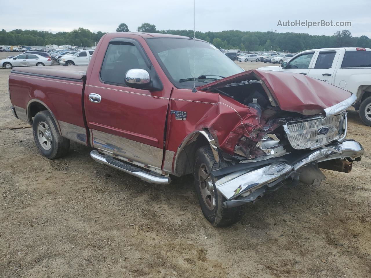 2003 Ford F150  Red vin: 1FTRF17W83NB39760