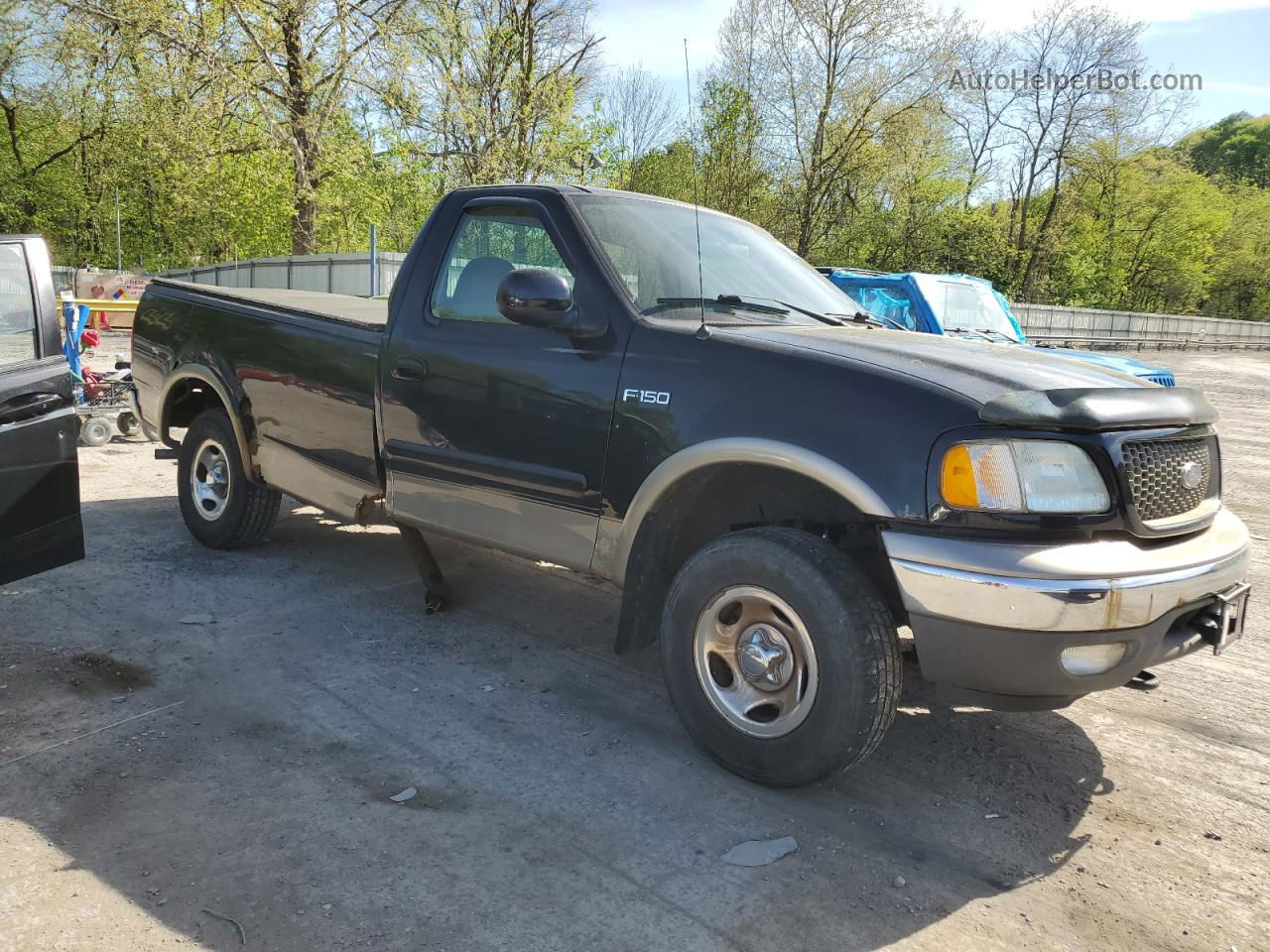 2003 Ford F150  Черный vin: 1FTRF18263NB71523